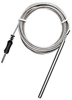 Inkbird IRF-4S or IBBQ-4T Wireless Thermometer Waterproof Food Probe for Oven Smoker Roast Meat Barbeque Grill from 1500 Feet Away (IRF-4S Oven Probe Only)