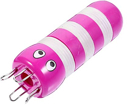 Weaving Knitting Loom Spool DIY Knitted Machines Tool Yarn Rope Knitter Plastic Sweater Doll Maker with Needle Loom Rope Maker for Craft Purple