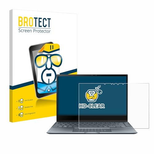 BROTECT Schutzfolie für ASUS ZenBook Flip 13 UX363EA Displayschutz Folie Made in Germany, Ultra-Klar
