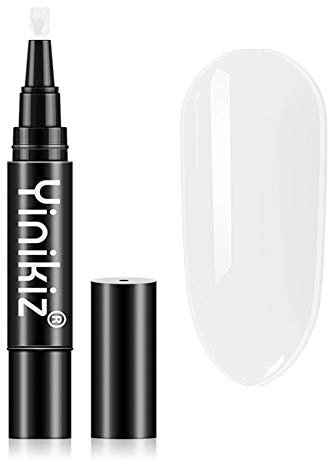 Nail Polish Pen, One Step Gel Nail Polish Pen 3 in 1 Step UV Nail Gel Painting Pen, Nail Art Design DIY Nail Art Tools for Home and Professional Manicure