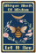 CREATCABIN Bee Tin Sign Flowers Signs Vintage Metal Wall Art Garden House Plaque Artwork for Home Bathroom Toilet Kitchen Cafe Halloween Christmas Decor 8 x 12Inch- Whisper Words Of Wisdom Let It Bee