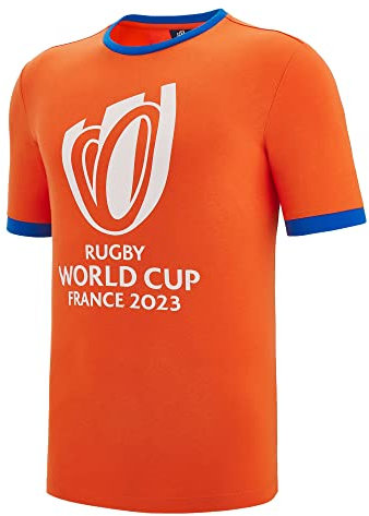 Macron RWC 2023 Rugby World Cup Tee (Orange)