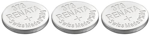 RENATA Lot de 3 Piles Bouton Silver Oxyde 373 / SR916 SW 0% Mercure