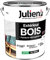 Julien Peinture Bois Microporeux Extérieur Satin - Portes, fenêtres, portails, mobilier de jardin - Blanc 5 L