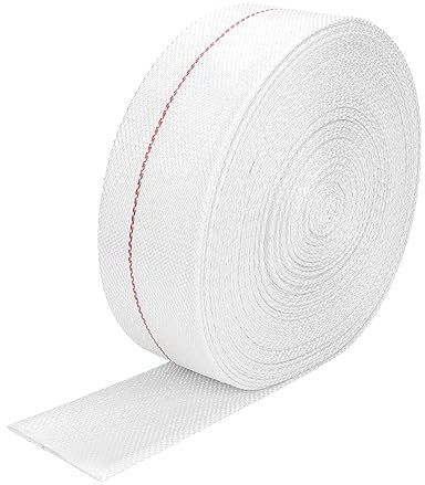 QWORK Backwash Hose, 2 ID x 65 FT Flexible Discharge Fire Hose, Lightweight Polyester Flat Water Hose, Sump Pump Hoses Drain Hose for Outdoor Lawn Garden Park Car Cleaning Pool