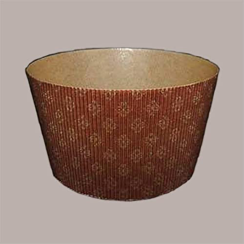 Lucgel Backform für Backpapier für Panettone, 500 g, 5 Stück