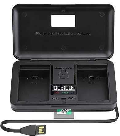 ENEL3E Étui chargeur de batterie LCD pour appareil photo Nikon EN-EL3e, EL3, EL3a, D700, D300, D200, D80, D70s, D70, D50, MH-18, MH-19, MB-D200, MB-D10
