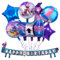 Balloon1 Luftballon Geburtstagsdeko Jungen- 7 Pcs Videospiel Girlande Geburtstag Deko Set mit Gamer Ballon Birthday Banner Folienballon für Kindergeburtstag Spielliebhaber Party Supplies Deko