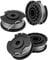Replacement Strimmer Wire Compatible with Bosch ART 23 SL, Mellbree 4PCS Strimmer Spool Line Compatible with Bosch ART 26 SL, EasyGrassCut 18, 23, 26, 18-230,18-260