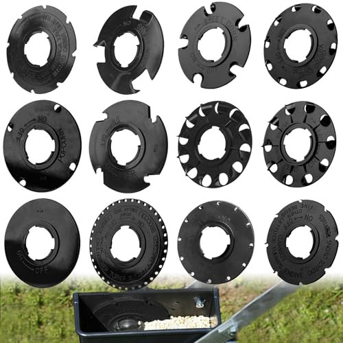 60010 Optional Se-ed Plate Set 6 Standard See-d Plates for Earthway 1001-B Garden See-der, Included 18108 Light Carrot 18109 Broccoli 18110 Cucumbers 18112 Popcorn 18124 Lima Beans