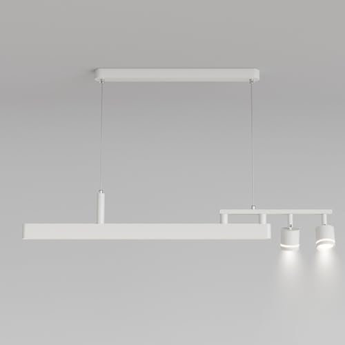 Jadssox Lampadari a sospensione per isola della cucina, lampade a sospensione dimmerabili a LED, lampadari moderni nordici con faretti ruotabili a 180°, lampadari sospesi sul comodino della sala da pr