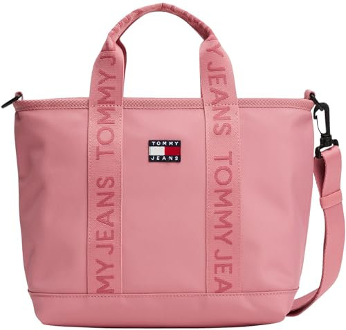 Tommy Jeans Damen Tjw Daily Mini Tote Aw0Aw17566 Tragetasche, Pink (Tahiti Berry)