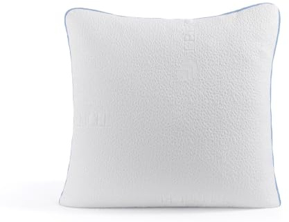 Hiimgo Kopfkissen 40x40 cm (1er Pack), Memory Foam Kissen, Höhenverstellbares Schlafkissen, waschbares Bettkissen mit anpassbarer Füllung, mit Reißverschluss