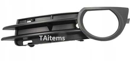 Griglia fendinebbia per paraurti anteriore inferiore sinistra, adatta per Audi A3 8P 2003-2008