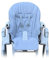 Aveanit Bezug Hochstuhl Kissen Ersatzbezug Sitzkissen, Babystuhl für Peg Perego Zero 3 100% Baumwolle Farbe Grau