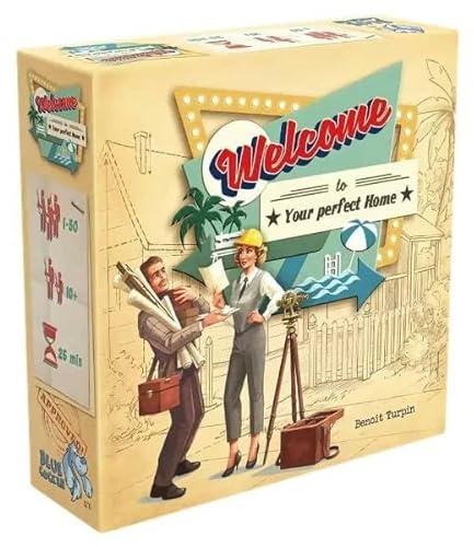 Welcome to Perfect Home - 2nd Edition | Board Game | Ages 10+ | 1+ Players | 25+ Minutes Playing Time | Ages 10+ | 1+ Players | 25+ Minutes Playing Time