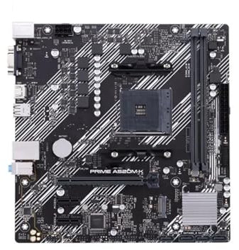 WLTDYZZLDN Carte Mère Fit for ASUS Prime A520M-K Micro ATX AMD A520 DDR4 M.2 USB3.2 Gen2 Compatible avec Processeur De Bureau Ryzen R9 Socket AM4 Carte Mere