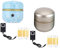 KLLJHB Mini tornio da vasaio Elettrico, Macchina per Ceramica Professionale per Argilla Fai da Te, Che Ruota Senza intoppi con Effetto Silenzioso (Argento X)