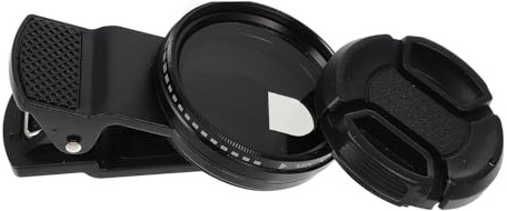 DIYEAH 2 Sätze Neutraldichte-Filter mit Clip und Tasche Verstellbarer Graufilter für Smartphone-Kamera Leichtes Vielseitiges Handyobjektiv-zubehör für Reduziertes Licht und
