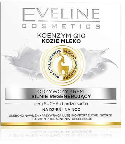 Eveline Cosmetics Crème Visage au Lait de Chèvre Jour/Nuit 50 ml