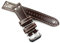Sulla 22mm XL Leder Uhrenarmband robust Flieger dunkel braun AW