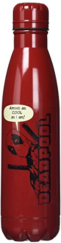Marvel Mdb25394 Gourde en Acier 500 ml - Deadpool Adulte Unisexe, Multicolor, 26 cm