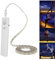 Battery Powered,Motion Sensor Led Light Strips Smart Night Light Motion Activated Led Strip Light for Room Cool White Light-5M / 16.4ft