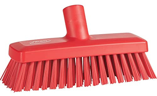 Vikan 70424 Kompaktes Wand-/Deck-Peeling – hart – rot