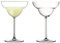 Topkapi elite 250.783 – Margarita XXL Kristallglas Cosmopolitan Cocktail Glas 40 cl (400 ml), bleifreies Kristallglas, 2 Stück Profi Glas