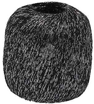 LANA GROSSA Brillino | Beilaufgarn mit farbigem Lurexfaden | Handstrickgarn aus 83% Viskose & 17% metallische Faser | 25g Wolle zum Stricken & Häkeln | 200m Garn FB 13