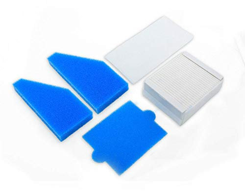 MisterVac Staubsaugerfilter Hepa Filter Ersatzfilter kompatibel mit Thomas AQUA+ Anti Allergy