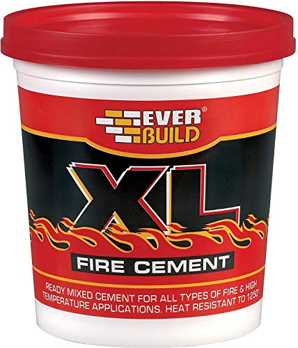 6 x EVERBUILD 500G XL FIRE CEMENT Heat Resistant upto 1250 Degrees