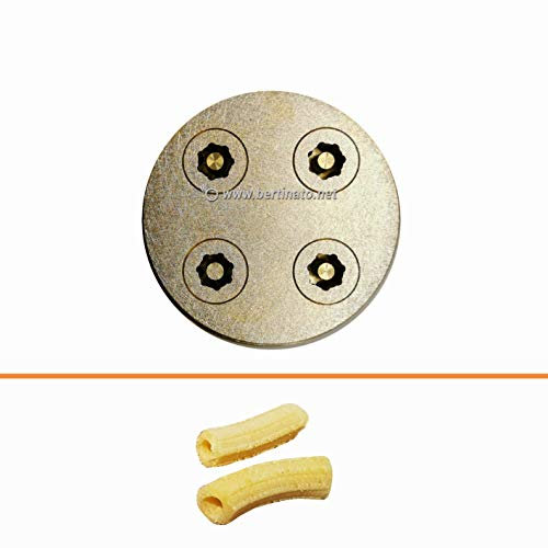 Trafila in bronzo formato Gargati Veneti maccherone Veneto per macchina pasta fresca professionale VIP/2 2,8kg e VIP4 4kg e compatibile FIMAR MPF 2,5 e MPF 4