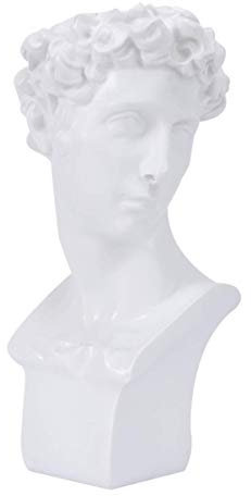 CLQ Göttin Kopf Pflanzer Griechische Statue Skulptur Figurine Blumentopf Sukkulenten Kaktus Container Stift Topf Blumenvase Für Home Office-God