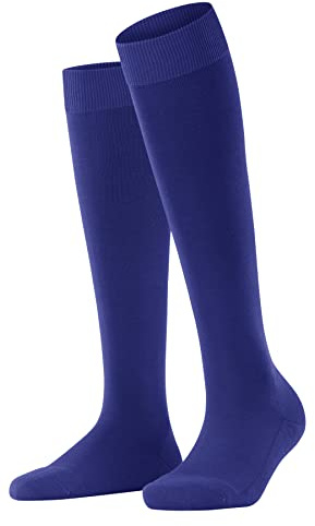 FALKE Damen ClimaWool Kniestrümpfe atmungsaktive klimaregulierende geruchshemmende Wolle Lyocell sehr langlebig verstärkt elegant fein ultra leichtes Gefühl auf der Haut 1 Paar | aus klimaregulierender Wolle-Lyocell Mischung