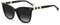 Carolina Herrera Unisex Ch 0044/S Sunglasses, 3h2/9o Black Pink, 55