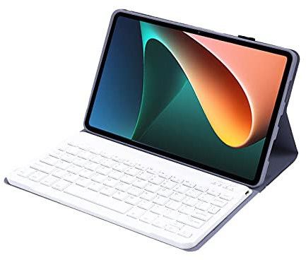 MDYH YXCY A0N5 Étui de tablette en cuir avec clavier Bluetooth en TPU ultra fin détachable avec support pour Xiaomi Pad 5/5 Pro TTYHK (couleur : violet)