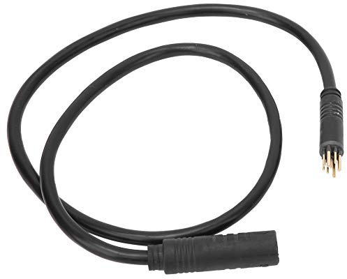 Dilwe E-Bike-Motor-Verlängerungskabel, Hochleistungswerkzeug für E-Bike-Buchse, 9-poliges Radmotor-Verlängerungskabel, 1,5 flach 600 mm, universell für Fahrrad, Outdoor, Reisen
