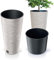 EDANTI Pot de Fleur de Jardin pour la Maison de terrasse Furu Mince en Bois écologique Haut 57,5 cm