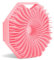 Körperbürste aus Silikon, Badebürste Dusche Duschbürste,Silikon Weichpelz Badebürste, Weiche Borsten und Sanftes Peeling, perfekt für Frauen, Männer (Rosa)