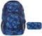 coocazoo MATE Schulrucksack-Set 2tlg inkl. Schlamperbox (Tropical Night)