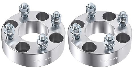 X AUTOHAUX 2 Stück Auto ATV 1.5 Spurverbreiterung Adapter 4.06 Schraubenmuster