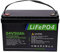 SSCYHT 24V 50AH LiFePo4-Akku mit 3000-fachen Zyklen 25,6-V-Lithium-Akku mit BMS Perfekt für Wohnmobile/Marine/Trolling-Motoren/Solar-/Heimnotfall-Ersatzbatterien