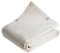 Tecplast Bâche pour Carport 5x6 m LP640CP Blanc Crème - Garantie 8 Ans - Toile PVC étanche pour abri de Voiture