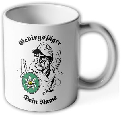 Tazza personalizzata cacciatore di montagna leggera fanteria forza montuosa esercito #42770