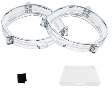 HMHAMA 1 Paar Anti-Blaulicht Magnetische Myopie Linse für Meta Quest 3, Myopie Prescription Lens für VR Objektiv Zubehör (-2.0D)