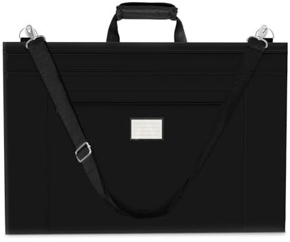 Mordx 27x 21 in Drawing Board Storage Bag with Handle, Carrying Bag for Drawing Board, Transport Portfolios Bag,Art Portfolio Case Painting for Artist Supplies and Books (27 x 21)