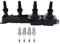 Zündspule Zündkerzen Zündmodul Stabzündspule Zündanlage Zündspulenmodul Zündkerzensatz für Berlingo C2 C3 C4 Xsara Picasso 1007 206 CC 207 307 SW 308 Partner Tepee 1.6 VTi 1.6 16V LPG 1.6 BioFlex
