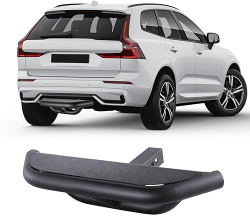 VEVOR Anhängerkupplungsstufe für 50,8 mm große Empfänger, LKW-Stufe Anhängerkupplung aus Stahl mit 158,7 kg Tragkraft, Kupplungsstufe Heckklappenstufe Anhängerkupplungsstufen für Pickup-Truck SUVs