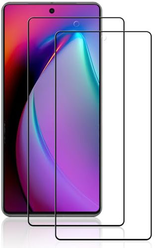 Beukei Panzer Schutz Glas für Google Pixel 7 Pro, 2 Stück Handy Schutzfolie[Anti-Kratzen][Sans Bulless][Fingerabdruck kompatibel][9H Härte] Panzerfolie